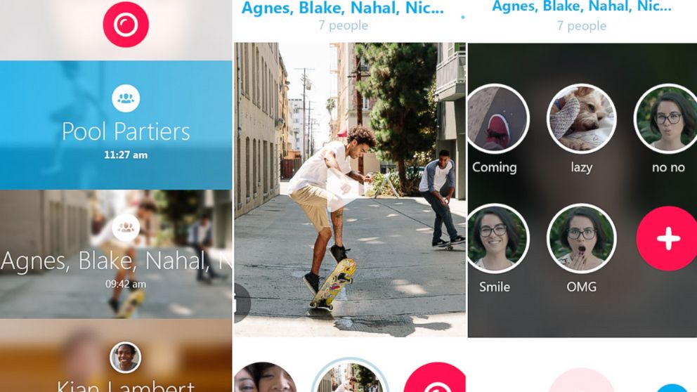 Skype Qik app