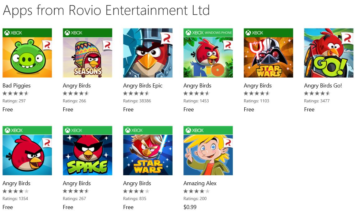 Сделка: загрузите все игры Angry Birds бесплатно из магазина Windows Phone  — MSPoweruser