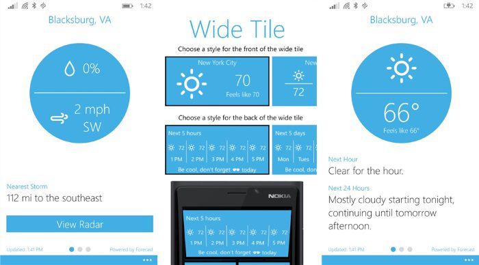Blue Skies gets updated with couple of new features