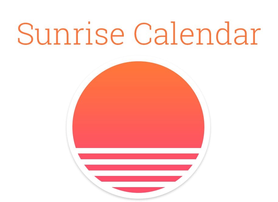 Sunrise Calendar App