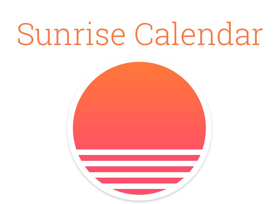 Sunrise Calendar App