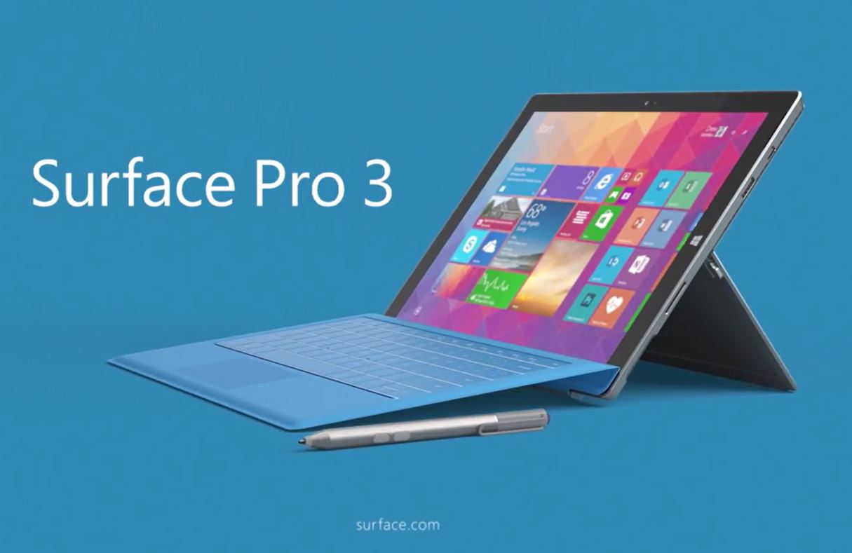  Microsoft Surface Pro 3 (256 GB, Intel Core i5