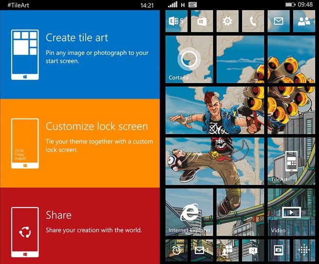 TileArt Windows Phone