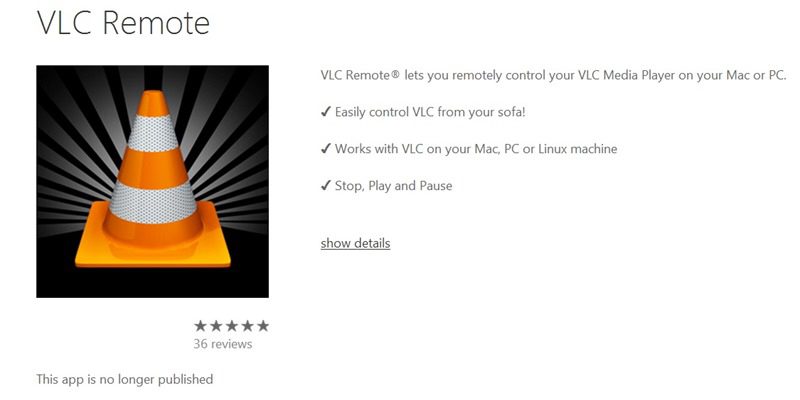 vlc remote