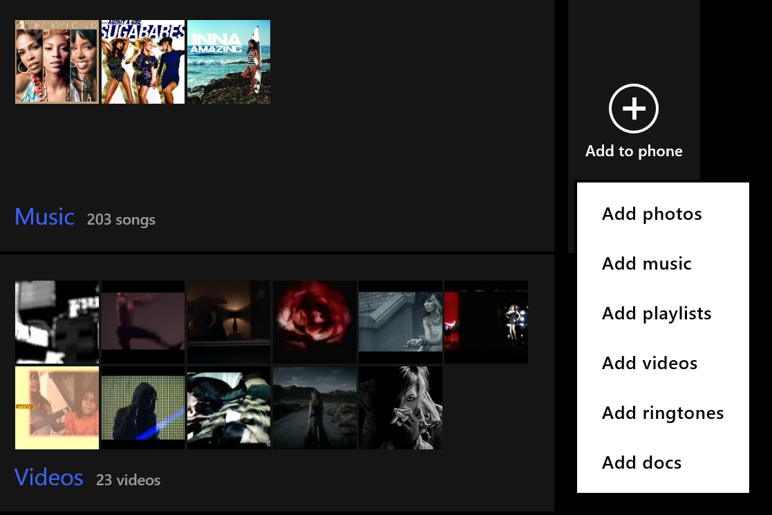 add playlists