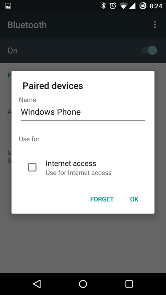 android bluetooth settings