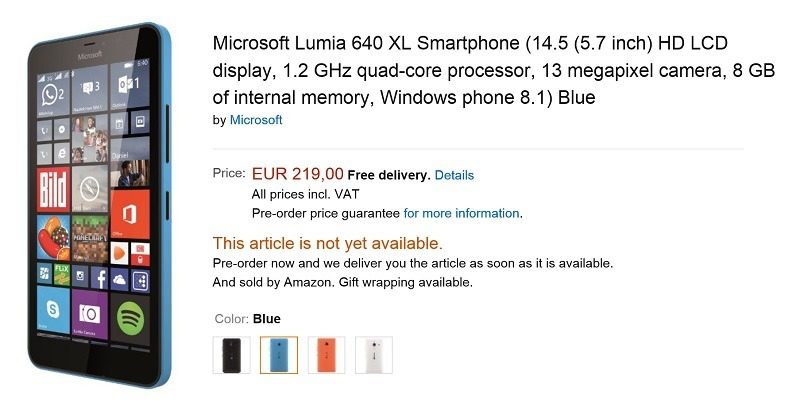 lumia 640xl