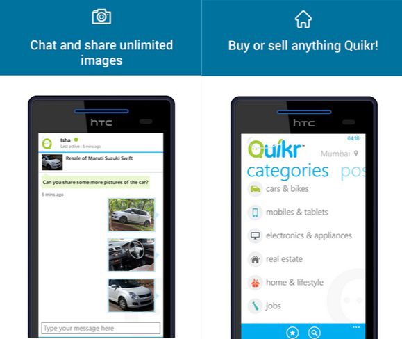 Quikr Windows Phone