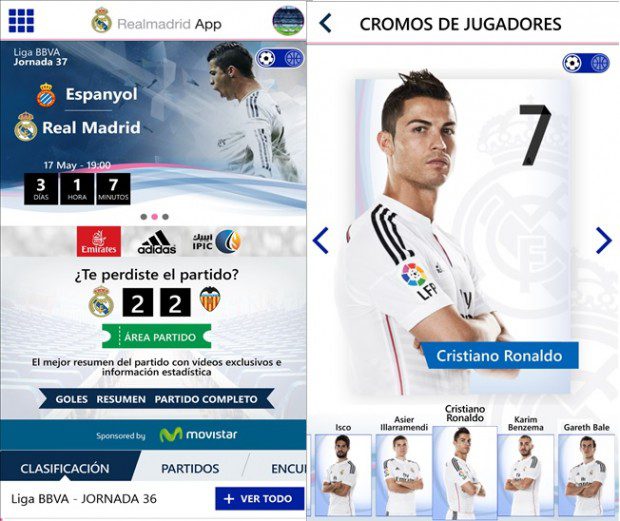 Real Madrid Windows Phone