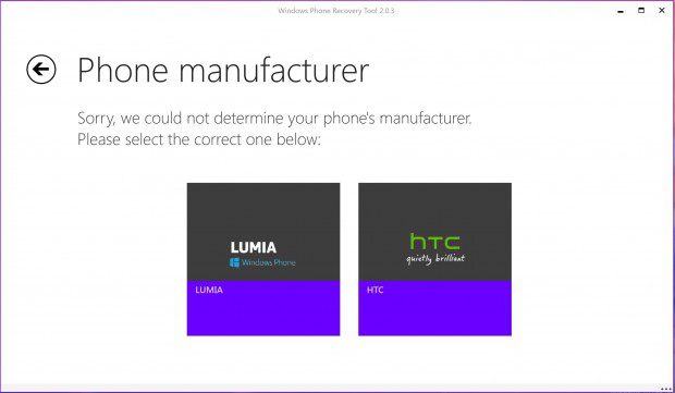 Windows Phone Recovery Tool