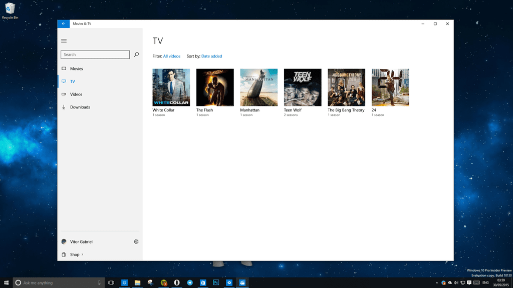 Film & Tv Windows 10 Download
