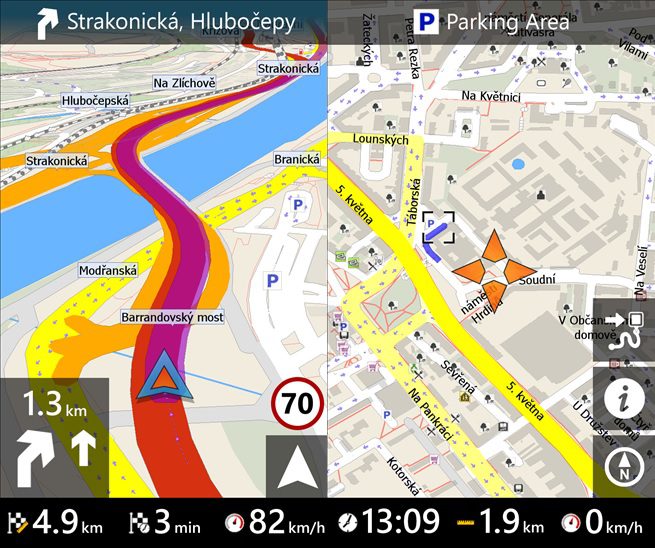 MapFactor GPS Windows Phone app