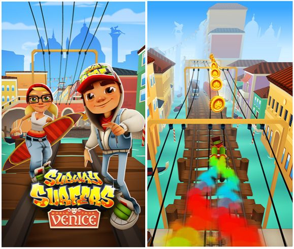 Subway Surfers for Windows Phone & Android Adds World Tour to Venice