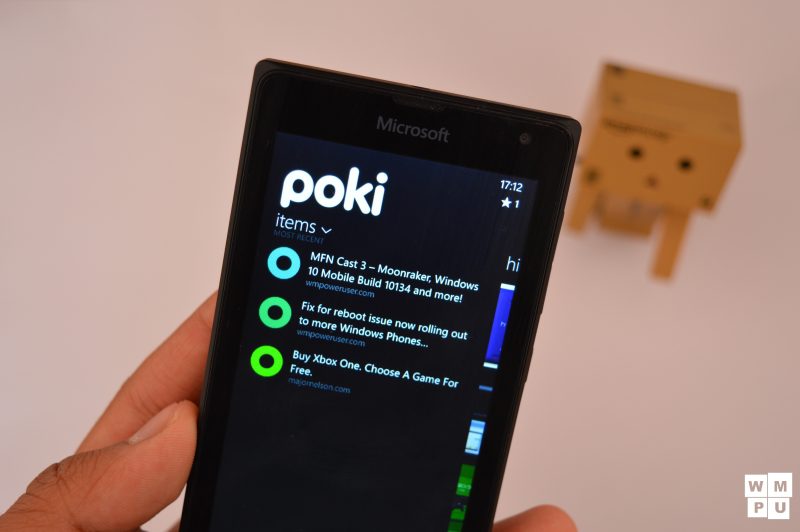 Poki (Windows Phone) review: Read things later with Poki for