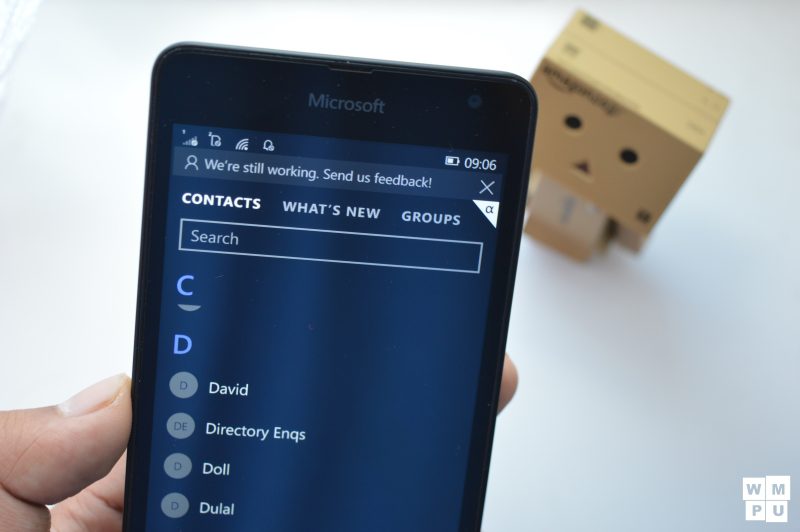 The People app on Windows 10 Mobile has a new animation for the live tile,  and it looks pretty sweet - MSPoweruser