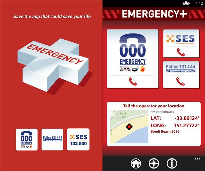 Emergency Windows Phone