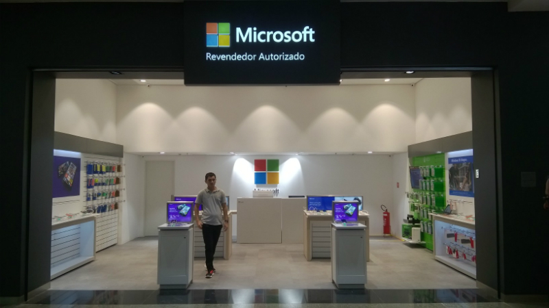 microsoft store interior