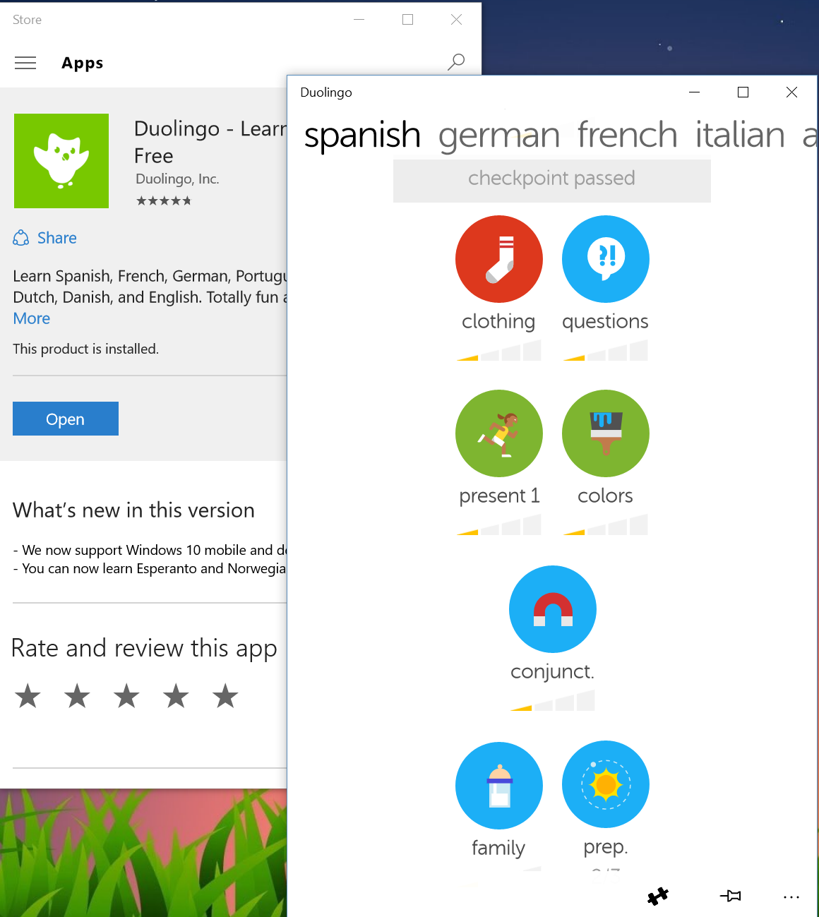 Universal Duolingo