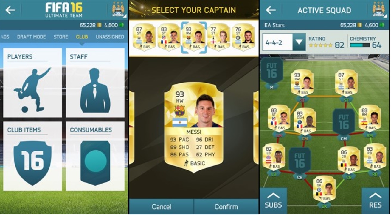 FUT 16 Web App Live