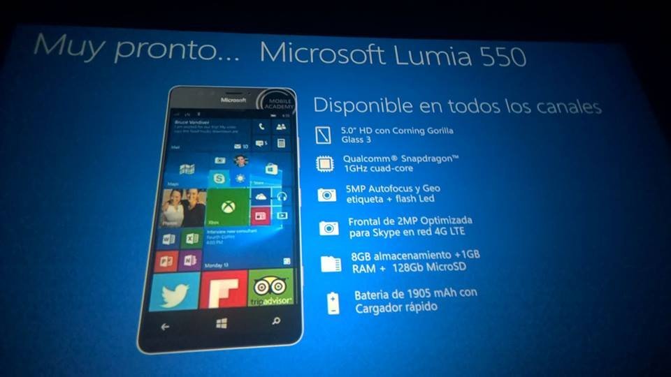 lumia 550