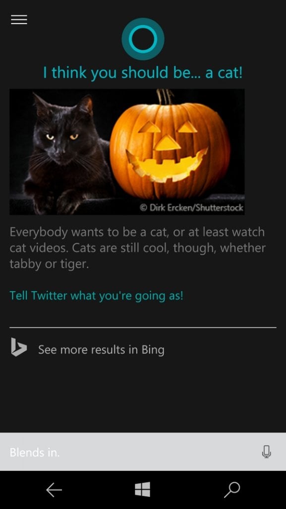 Cortana Halloween