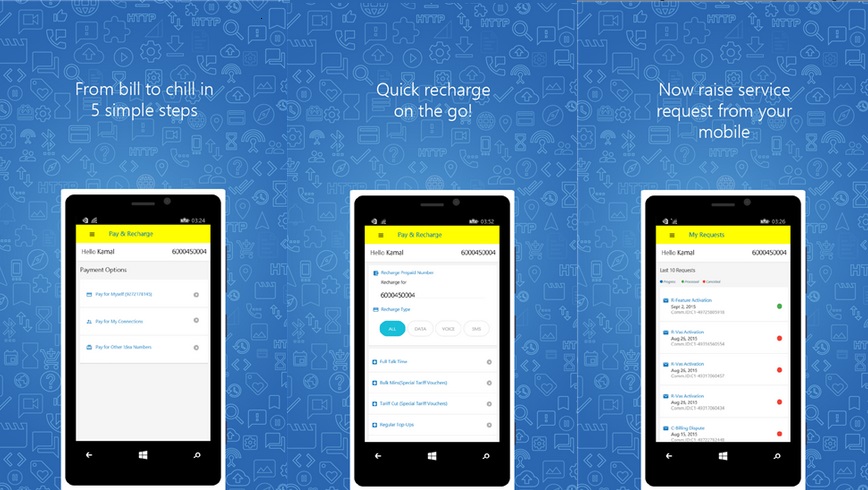 Idea Cellular Windows Phone app