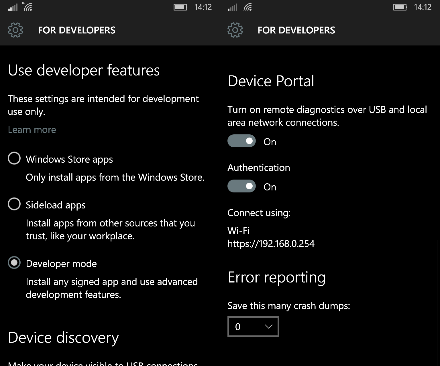 New Device Portal In Windows 10 Mobile Makes It Super Easy To Sideload