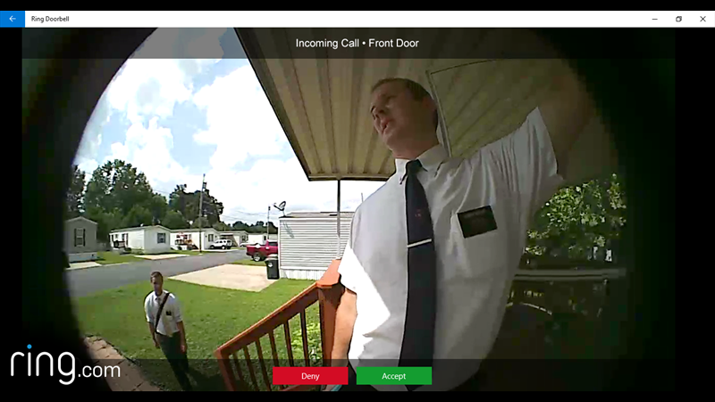 ring doorbell for windows 10