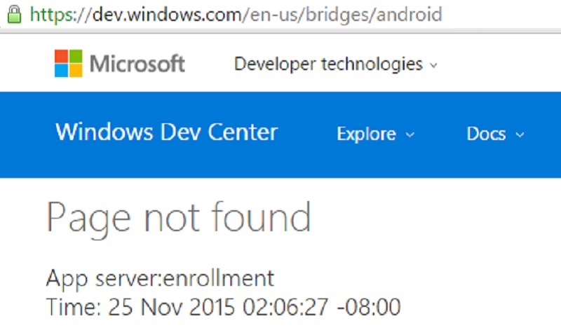 android bridge dead