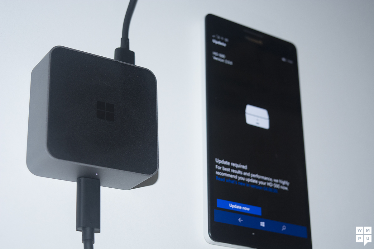 Microsoft Display Dock для Lumia 950 XL и Lumia 950 обновлена