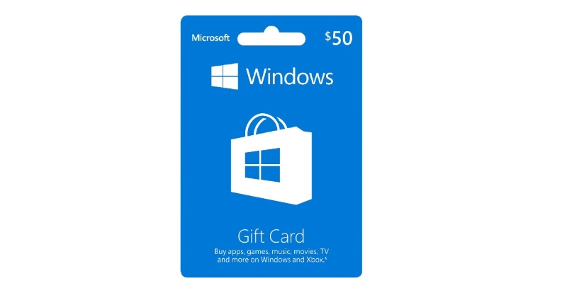 $50 microsoft gift card