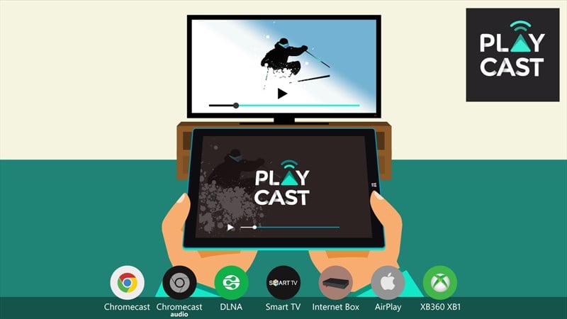 Lydig fantom Et bestemt Playcast lets you stream local media to your Chromecast and Apple TV -  MSPoweruser