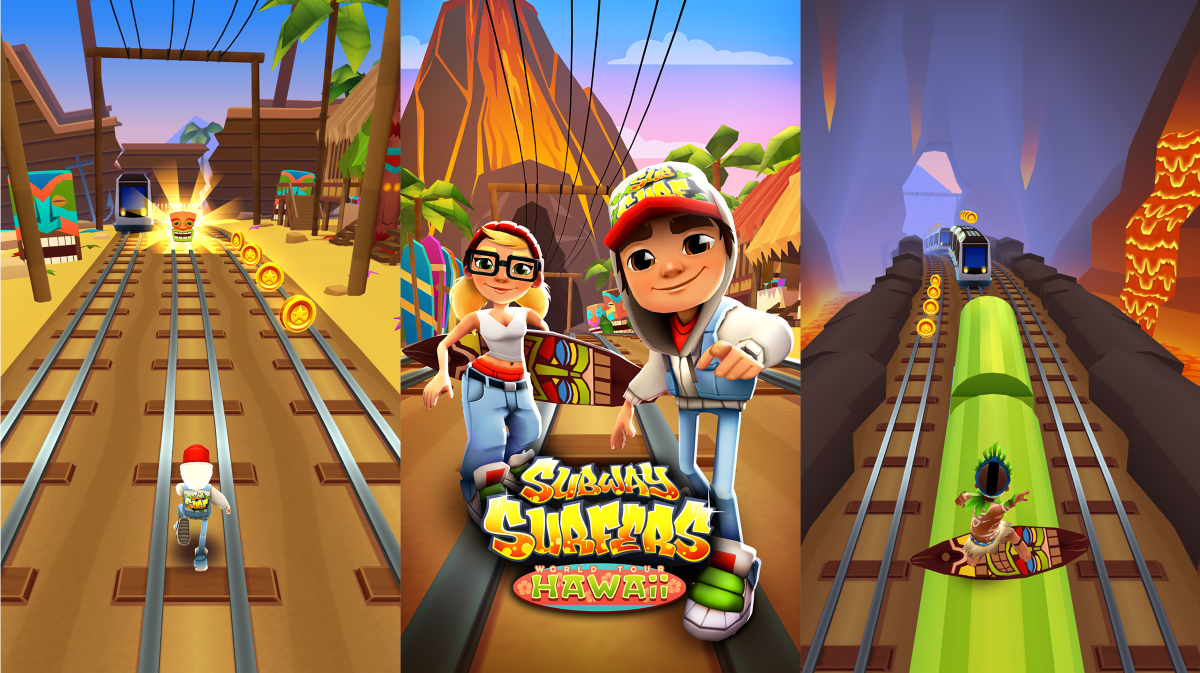 Subway Surfers World Tour проходит на Гавайях