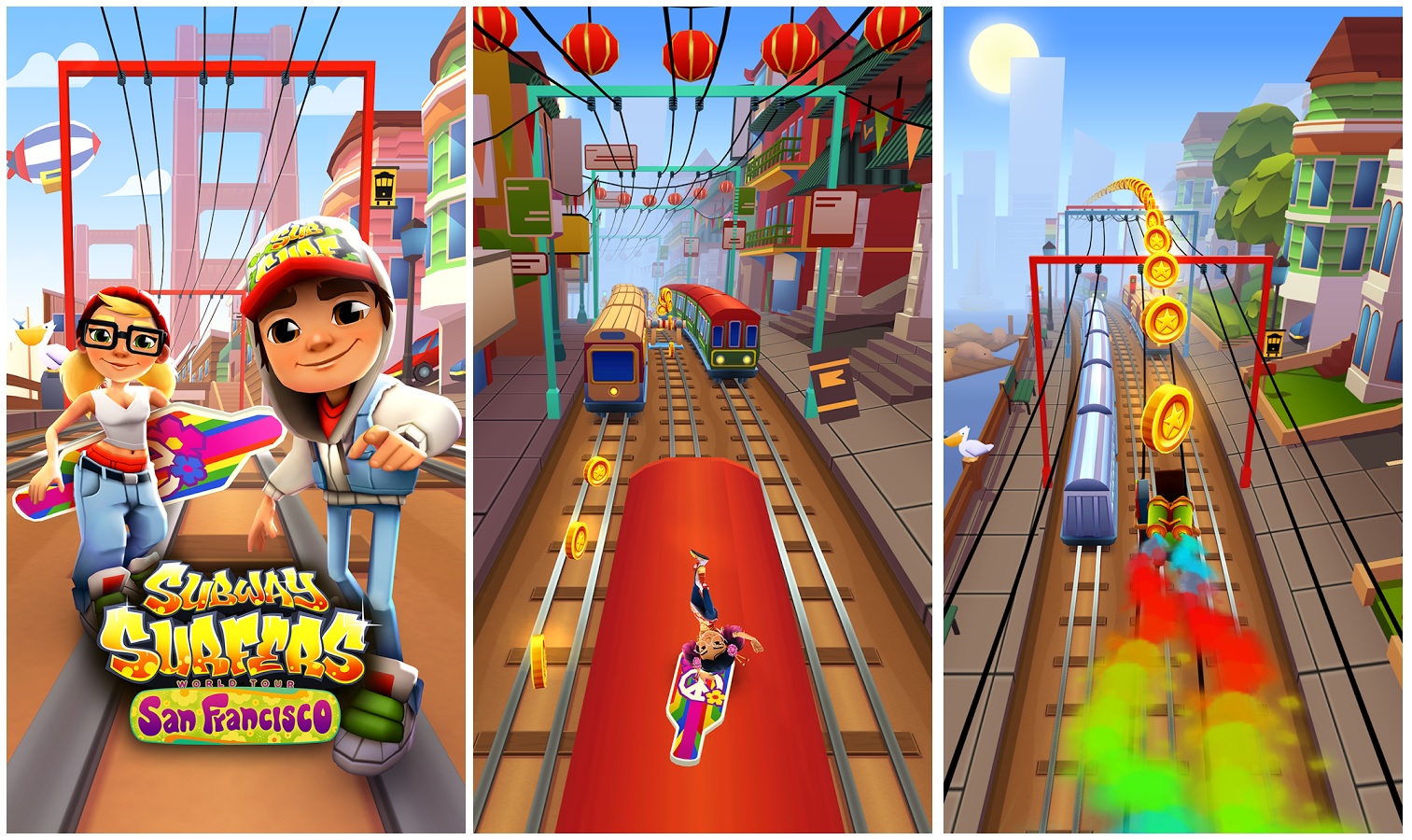 В игру Subway Surfers добавлены визуальные эффекты Америки в Магазине  Windows