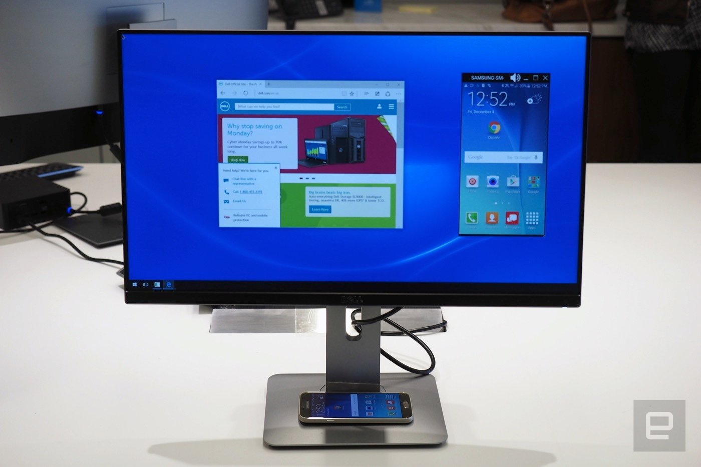 vaak mengsel Trouwens Dell's 23 inch Wireless Monitor seems made for Continuum for phones -  MSPoweruser