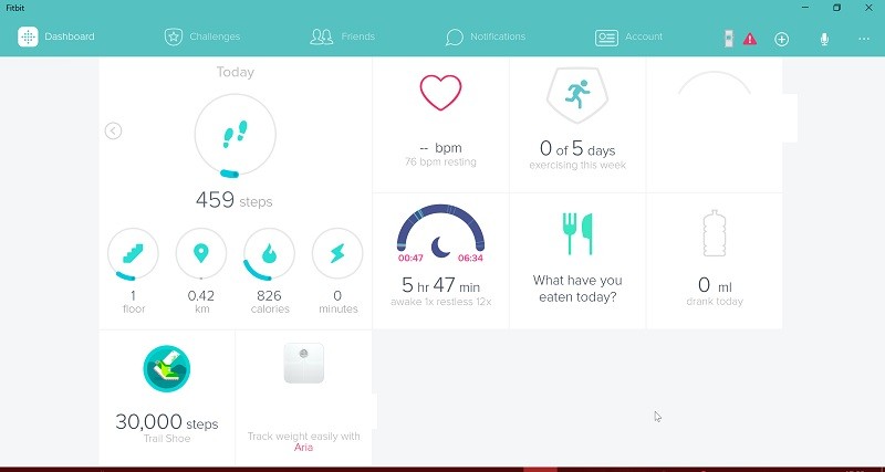 Fitbit for Windows 10 updated with 
