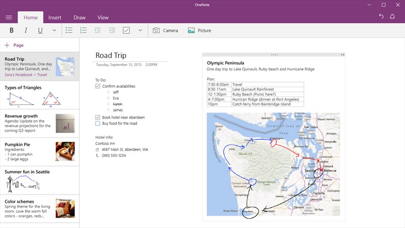 onenote mobile