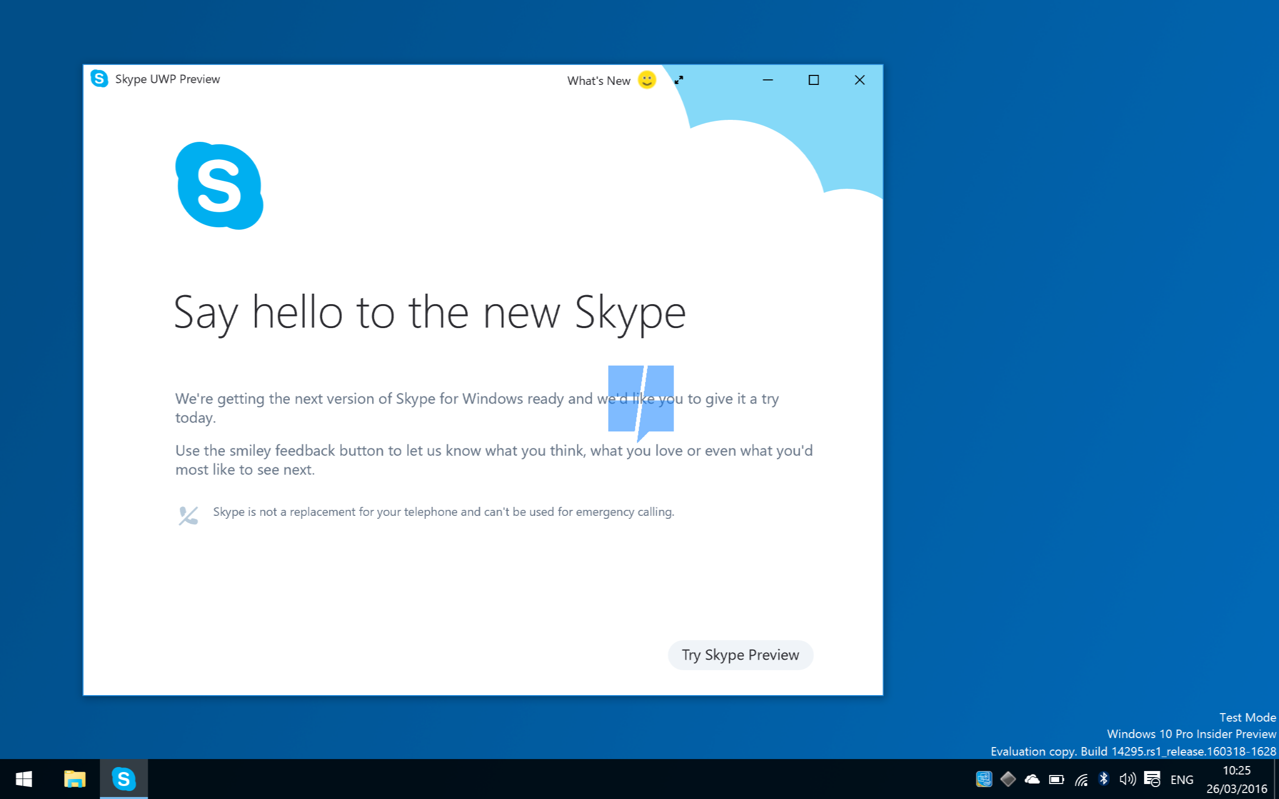 recent version of skype