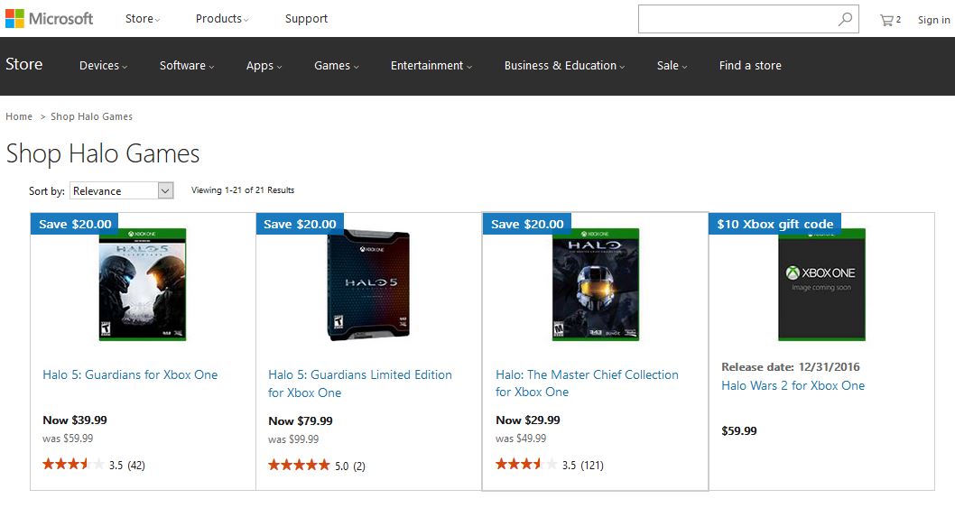 Halo Games Sale Microsoft Store