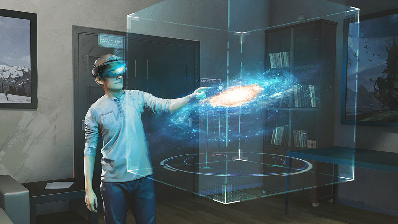 Hololens Galaxy Explorer