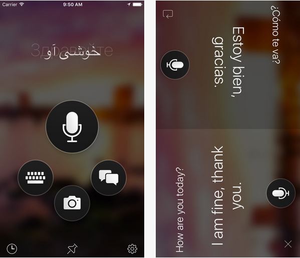 Microsoft Translator iOS