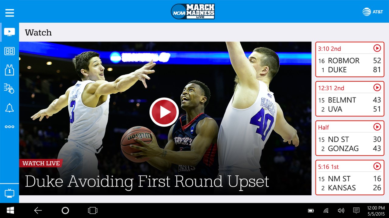 NCAA March Madness Live for Windows 10