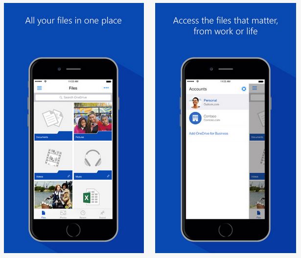 OneDrive for iOS
