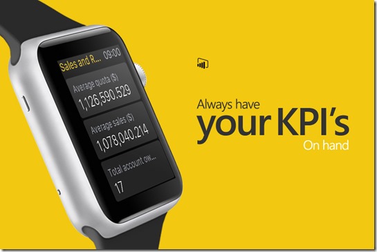 PowerBI Apple Watch App
