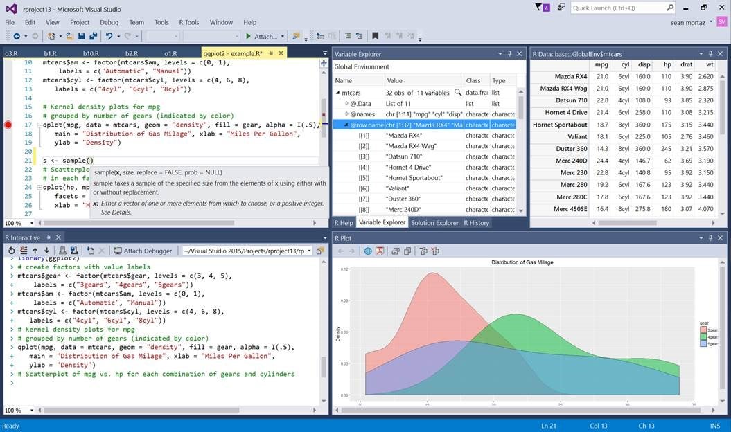 Microsoft releases R Tools 0.5 for Visual Studio - MSPoweruser