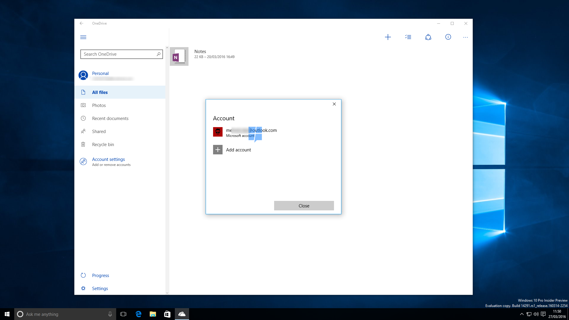 Exclusive First Look At Onedrive S Uwp App In Windows 10 For Pcs 0