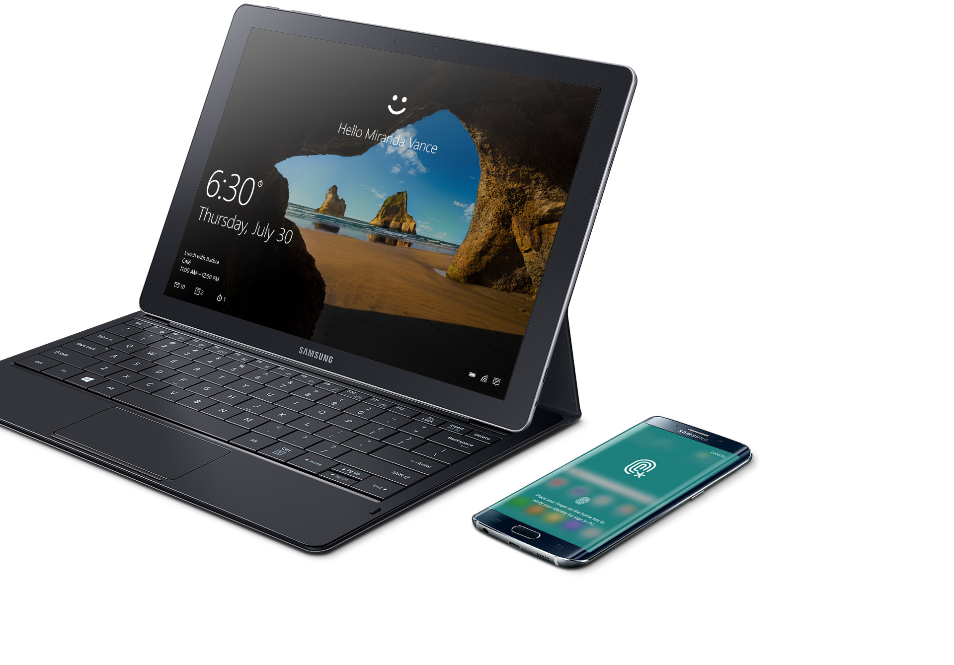 Samsung Galaxy Tab Windows 10