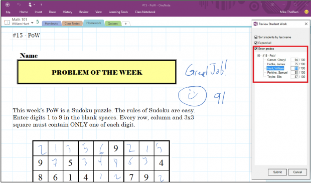 OneNote Class Notebooks