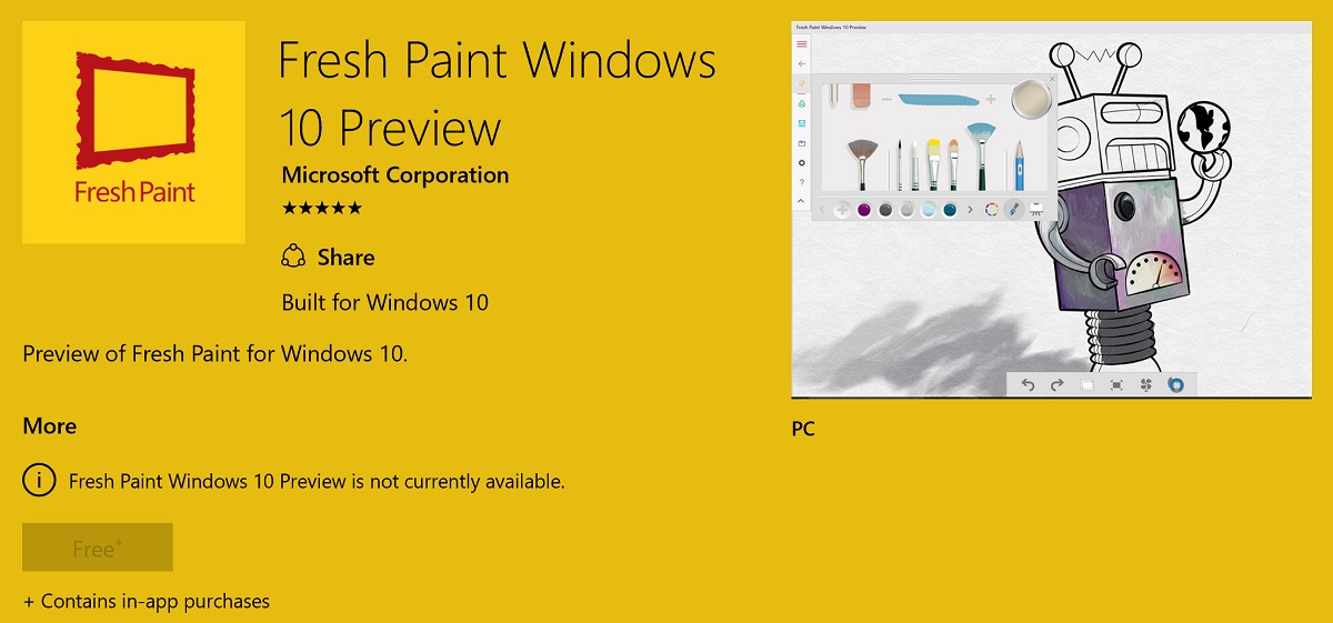 Download Fresh Paint Windows 7