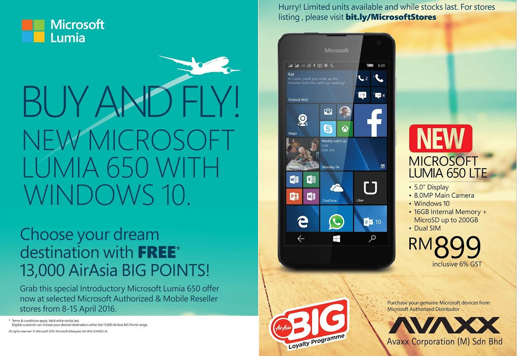 lumia 650 malaysia deal full